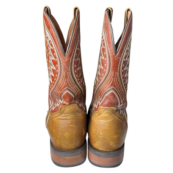 Dan Post Men’s Dugan Brown Western Cowboy Boots Size US 10 D - Picture 8 of 11